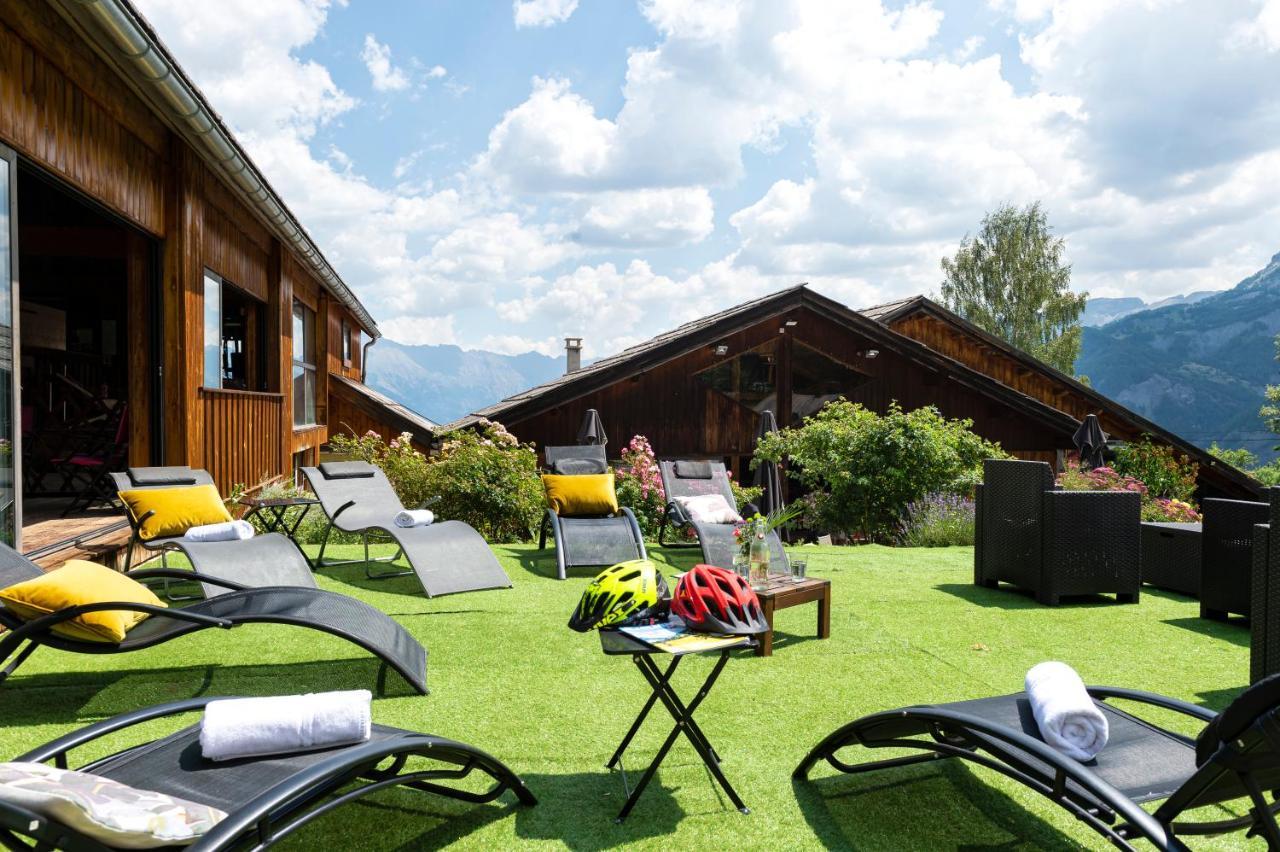 Chalet Hotel Les Blancs Pra Loup Exterior foto